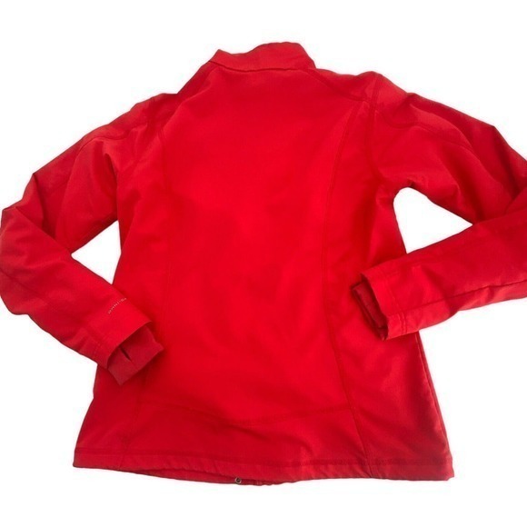 Columbia Titanium Red Soft Shell Zip Jacket Women's Medium Full Zip Omni Shield - Picture 6 of 15
